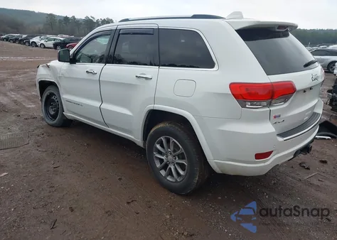 2014 Jeep Grand Cherokee Overland z USA, uszkodzony, nr VIN 1C4RJFCG8EC331303